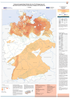 Vorschaubild zu Karte C: Untersuchungsw&uuml;rdige Gebiete f&uuml;r eine CO2-Einlagerung und petrothermische Potenziale